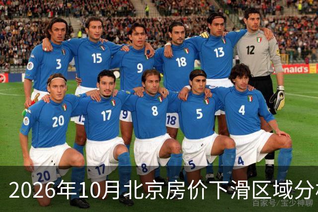 2026年10月北京房价下滑区域分析